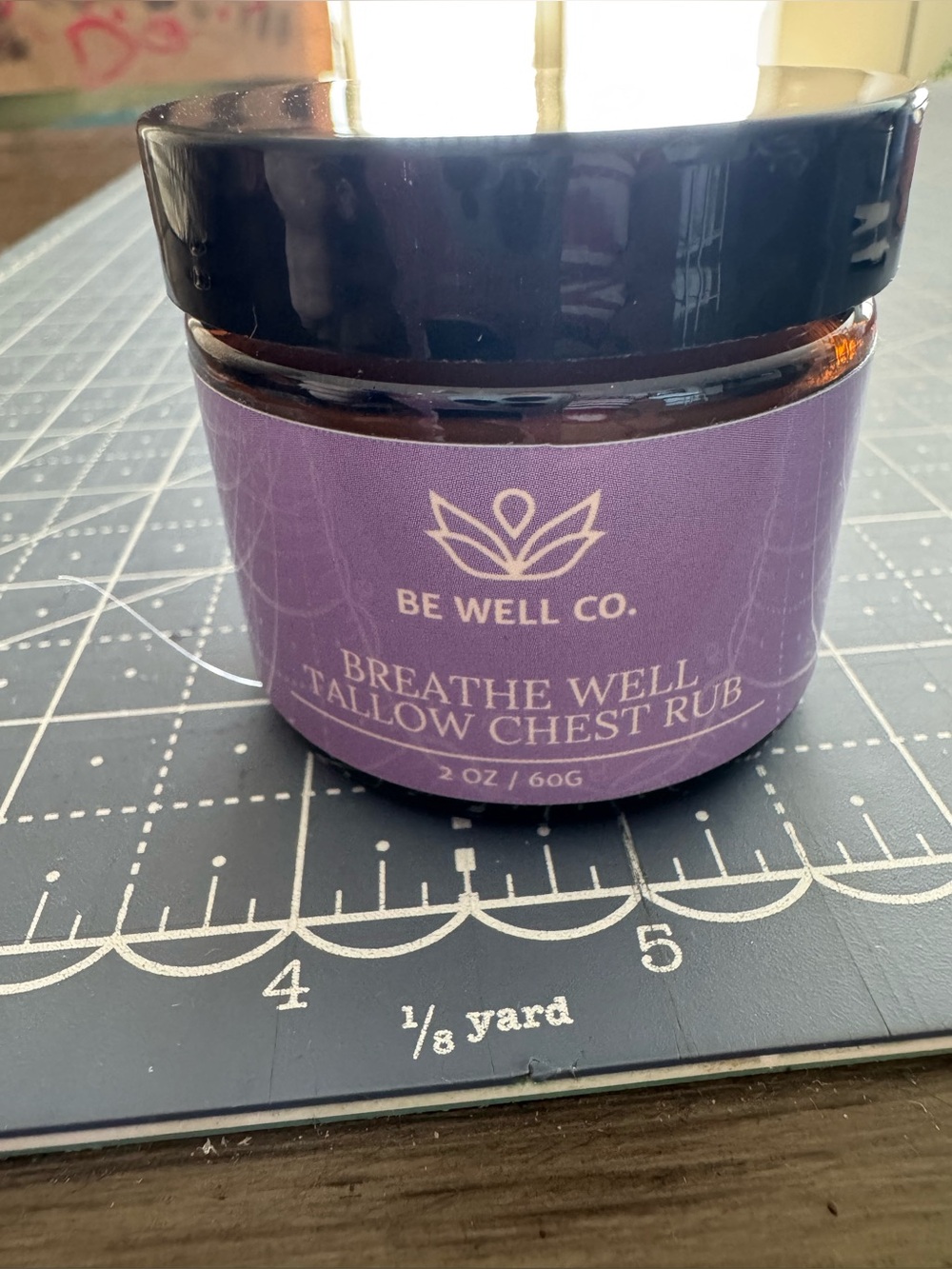 Be Well Co. Breathe Well Tallow Chest Rub. BRAND NEW!